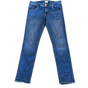 Hudson Collin Skinny Midrise Blue Jeans Size 30